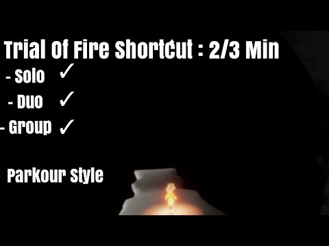 Trial Of Fire / How To Do Fire Trial Shortcut (With Handcam) | Sky : Children Of The Light