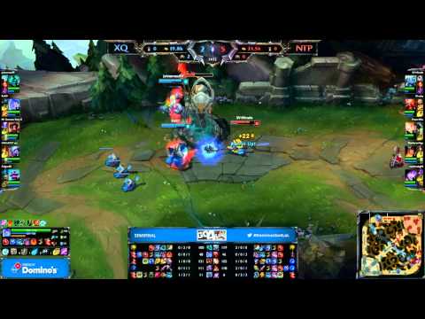 xQuality e-Sports vs Entropy e-Sports - Semifinal - #DominosGo4LoL 183 - Español