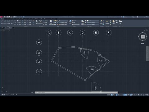 Creating Dynamic Door Block & Grid Lines