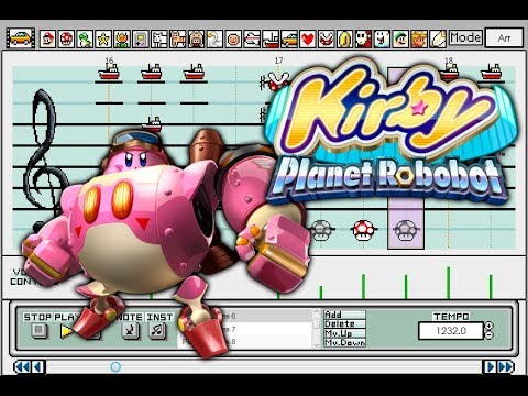 Super Mario Paint: Patched Plains - Kirby Planet Robobot