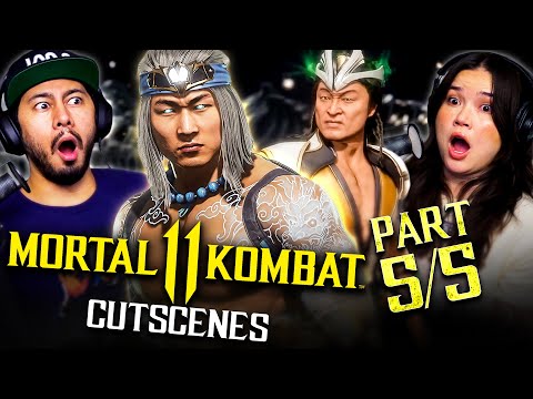 MORTAL KOMBAT 11 Ultimate Full Cutscenes ( Part 5 ) REACTION! | MK11