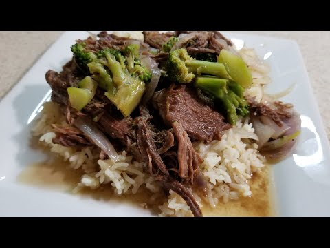 From Frozen 3lb Chuck Roast Beef & Broccoli on Jasmine...