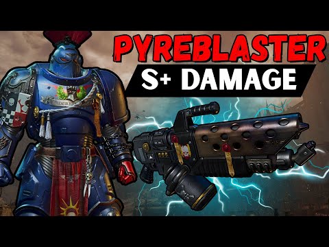 Tactical PYREBLASTER Build Does INSANE Burn Damage to Bosses and Hordes - Space Marine 2