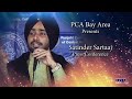 Satinder Sartaj Press Conference in Punjabi Cultural Association of Central Valley California...