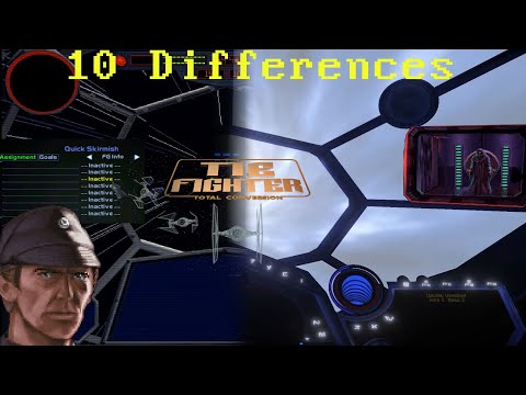 10 Differences Between the TIE Fighter Total Conversion and TIE Fighter