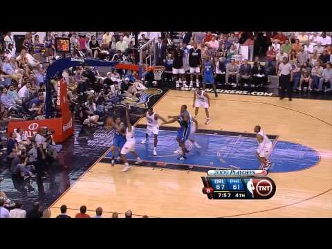 Dwight Howard and Hedo Turkoglu vs 76ers Full Highlights (2009 EC1R GM4) (2009.04.26)