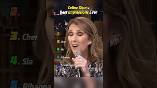 Celine Dion's Best Impressions Ever！#celebrity #celinedion #impression #entertainment
