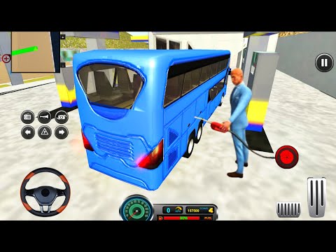 Best Bus Games 2025 - Realistic Uphill Coach Bus Offroad Driving Video Game - Android GamePlay
