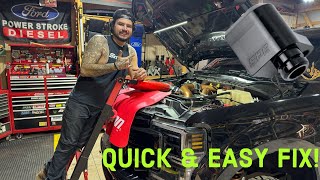 Dirty map sensor on 6.7 POWERSTROKE?! Here’s how to prevent that!!
