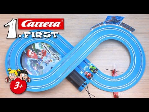Milly Mally Carrera FIRST Nintendo Mario Kart™ – Mario ir Yoshi 2,4m video