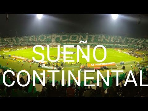 "TIFO SUEÑO CONTINENTAL ATLÃ‰TICO NACIONAL 2 VS PEÑAROL 0 COPA LIBERTADORES 2016" Barra: Los del Sur • Club: Atlético Nacional • País: Colombia