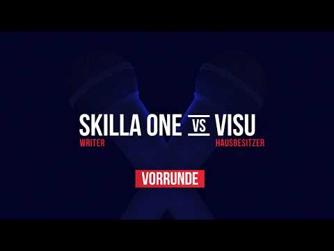 Vorrunde | SKILLA ONE vs. VISU | The Ultimate MC Battle XV 2017