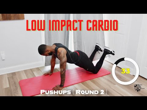 Low Impact No Jumping Cardio Workout at Home | All Fitness Levels | No Equipment