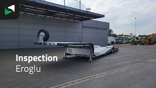 Нови полуприколка со ниска платформа Eroglu 1 Axle Trucktransporter SAF Winch | Слика 4 - Autoline