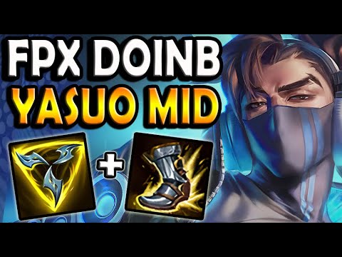 Yasuo MID vs Twisted Fate [ FPX Doinb ] Patch 11.1 Ranked Korea ✅
