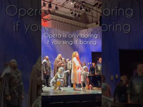 Holding on with the orchestra…my favorite. 😊 #opera #classicalmusic #soprano  #belcanto