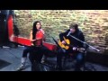 Tonolec y Teresa Parodi , ensayando " Techo de ...