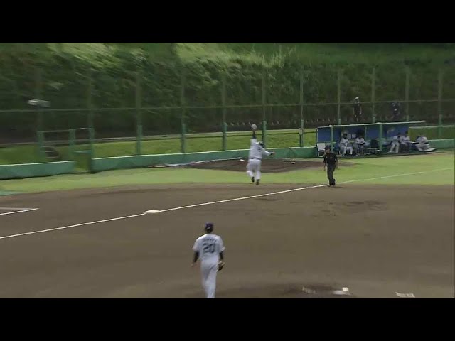 【ファーム】またまたジャンプ!! ライオンズ・渡部 ファインプレーを見せる!! 2021/9/11 L-E(ファーム)