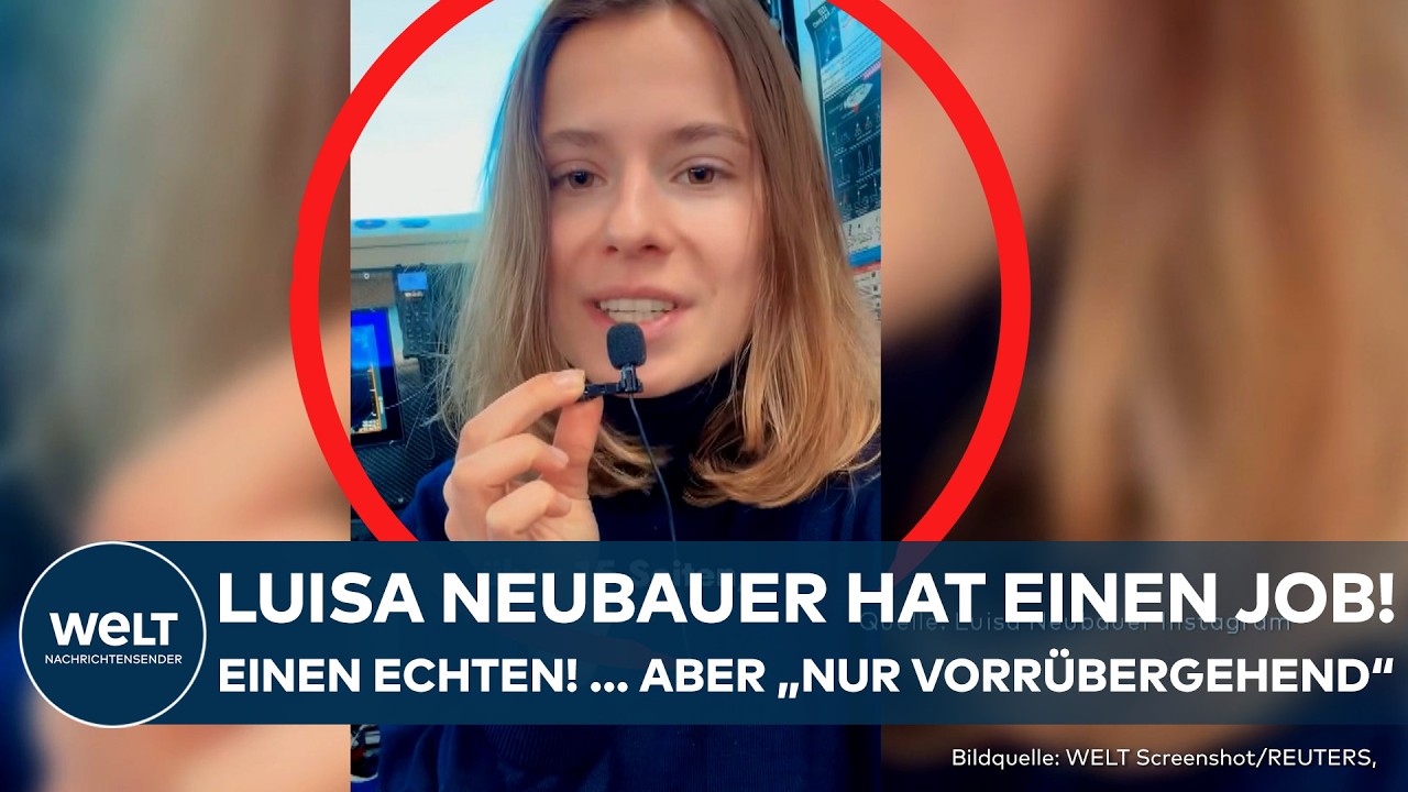 ÜBERRASCHEND! Klimaaktivistin Luisa Neubauer hat einen Job als Lehrerin in der Antarktis