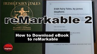 Download eBooks to reMarkable 2