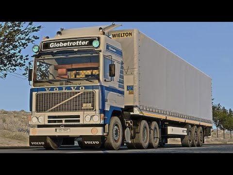 4K|ETS2 1.43 Road to Asia Volvo F10/12 Turkmenbashi (TM) - Kaesong (NK)