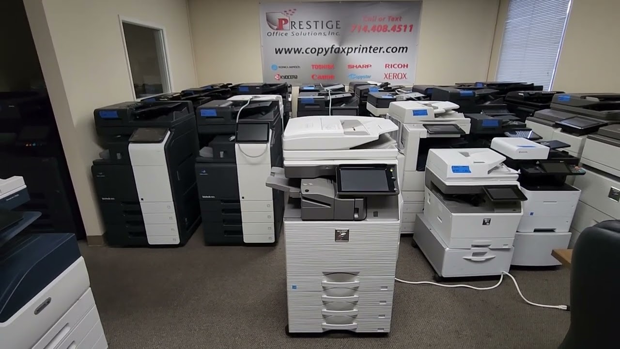 Sharp MX-4071 Color Copier Printer Scanner. Meter Count is only 7k-Just like New