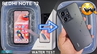 Download lagu Redmi Note 12 Water Test 💦💧| iP53 Test Of Redmi Note 12 mp3