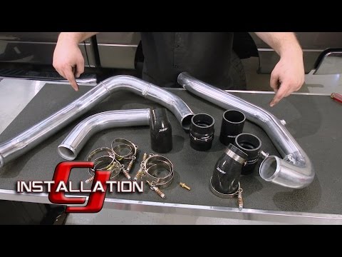 F-150 MBRP Intercooler Pipe Kit Hot Side 2-1/2" EcoBoost 3.5L 2011-2014 Installation
