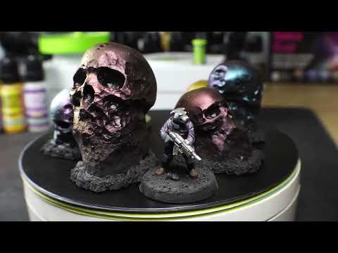 Tips on Green Stuff World Color Shift Paints