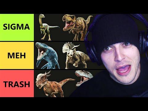Ranking EVERY Jurassic Dinosaur