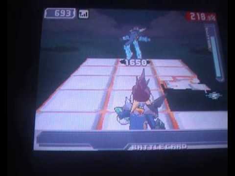 Megaman starforce 3 wi fi battles Alex Vs Megaman DX