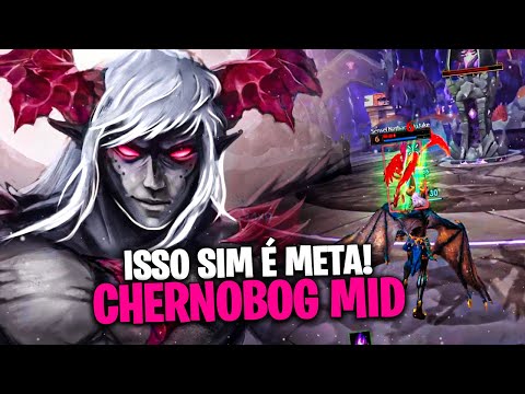 CHERNOBOG É UM BOM MID? - SMITE