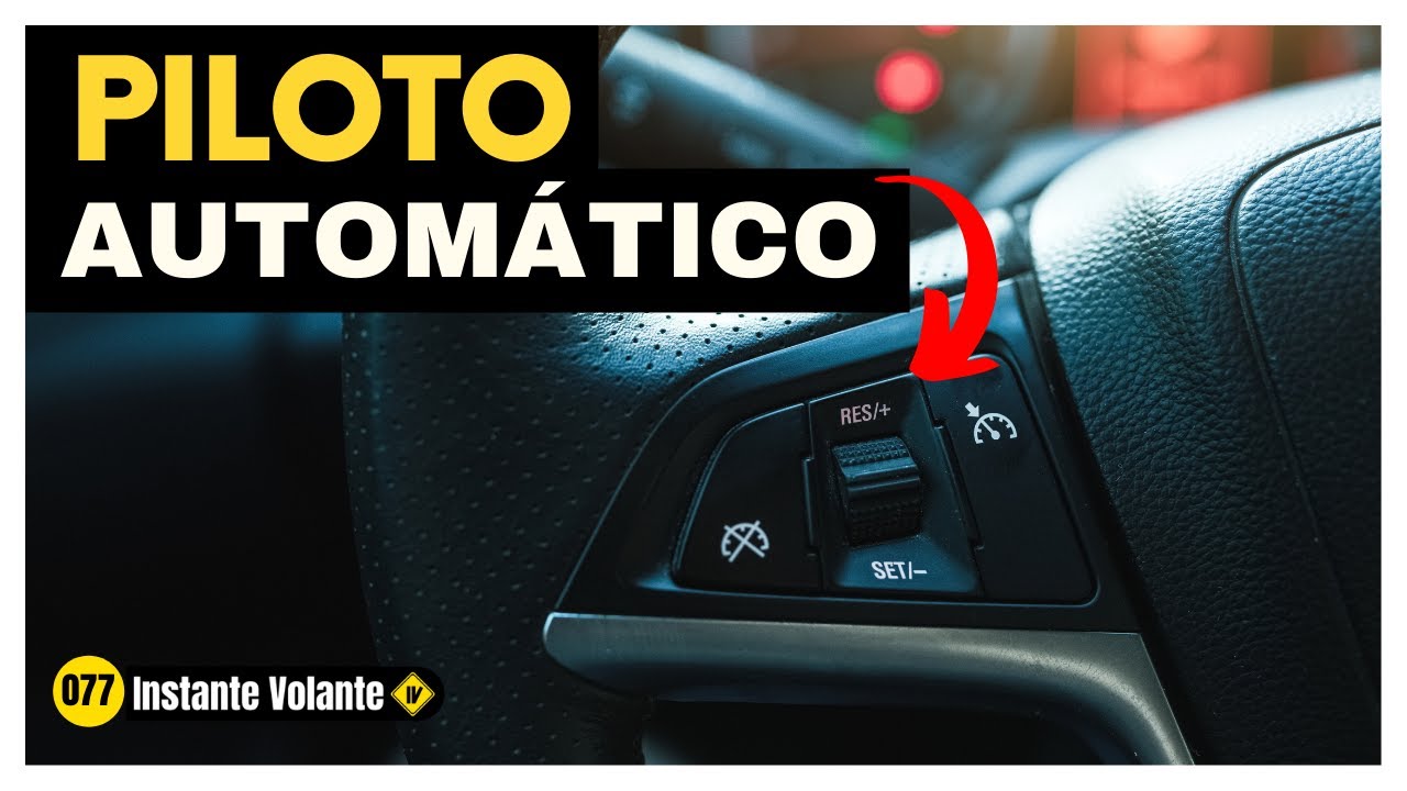 Como funciona o PILOTO AUTOMÁTICO nos carros (CONTROL CRUISE) 📺 077