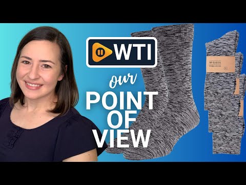 Mr. Davis Moisture Wicking Everyday Sock 3 Pack One Size Light Grey Pixel - WTI product video review
