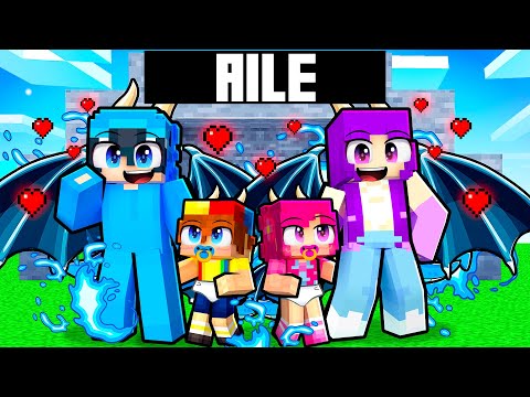 I GOT A DRAGON FAMILY IN MINECRAFT!