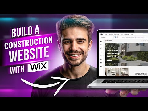 How to Build a Construction Company Website with Wix | 2024 Beginner Tutorial - Step by Step