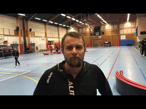 Pontus Persson inför hemmapremiären mot Lagan IBK