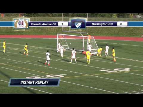 Toronto Atomic FC 3-1 Burlington SC