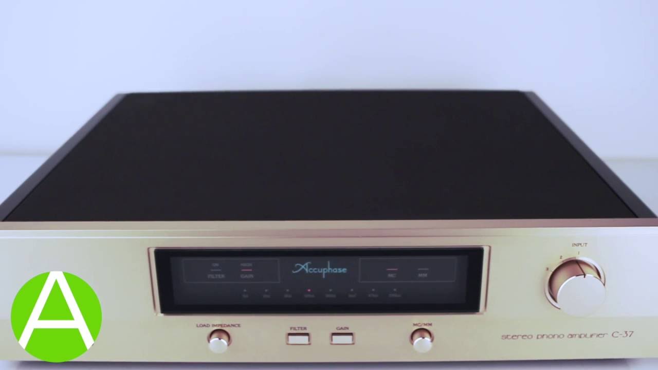 video Phono Pre Amply nghe nhạc Accuphase C-37 chính hãng 0