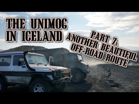 The Unimog in Iceland part 7: Another beautiful Off-Road 4x4 route.