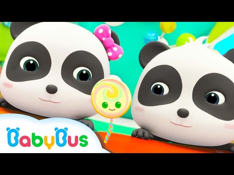 30 MIN - 6 acadele colorate 🍭 Învățăm să numărăm - Cântece educative pentru copii BabyBus