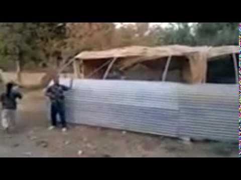 انتشار عناصر لواء القعقاع حول مبنى الهجانة في الميادين