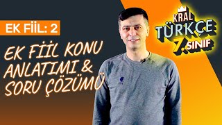 7. Sınıf Türkçe Ek Fiil Soru Çözümü, Konu Anlatımı (2. Bölüm) | Mustafa Kara (2021 – 2022)