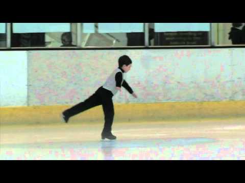 Curtis Elton (7) Putting on the Ritz - Ice skating routine
