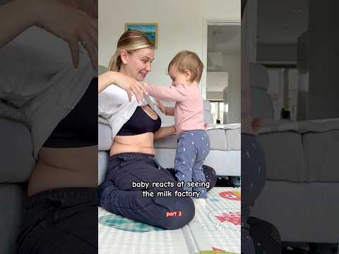 baby Esthis really wants mommy’s milk 🥹 #breastfeeding #baby #cute #reaction #shorts #viralshort