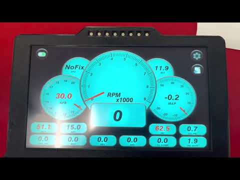 Unboxing Tinker electronics 10” dash for Holley terminator x