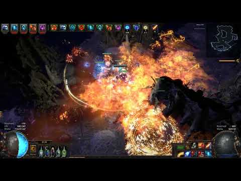 Path of Exile [3.8] Elementalist Incinerate Lowlife - Shaper Kill