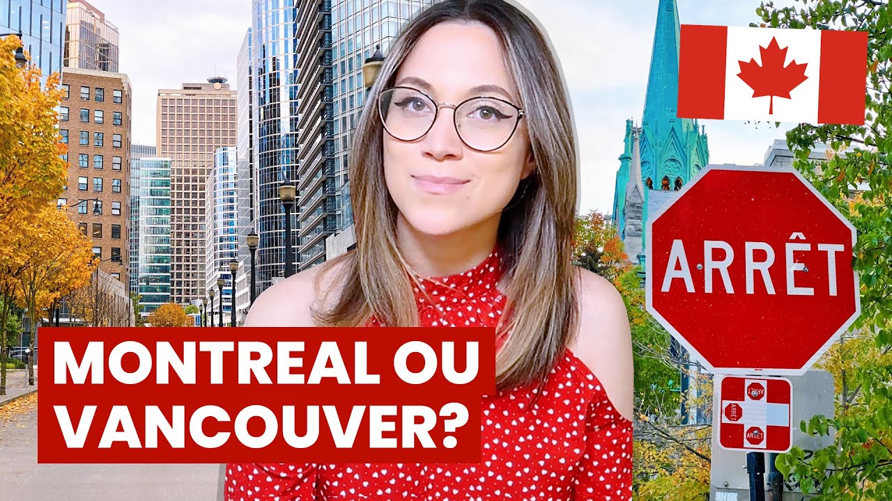 MONTREAL OU VANCOUVER: qual cidade é MELHOR? 🤔