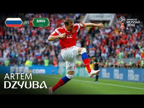 Artem DZYUBA Goal - Russia v Saudi Arabia - MATCH 1