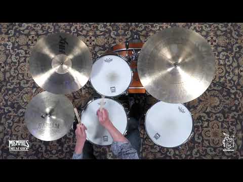 Used Sabian 16" HHX Studio Crash Cymbal - 1024g (U11606XN-1011721J)